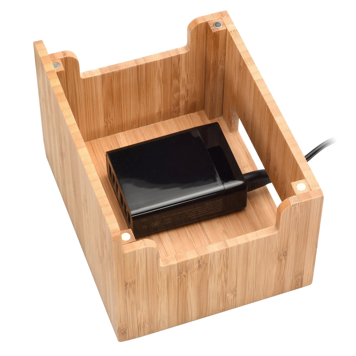 Bamboo Personal Stand & Powermod 5 USB Charger Combo