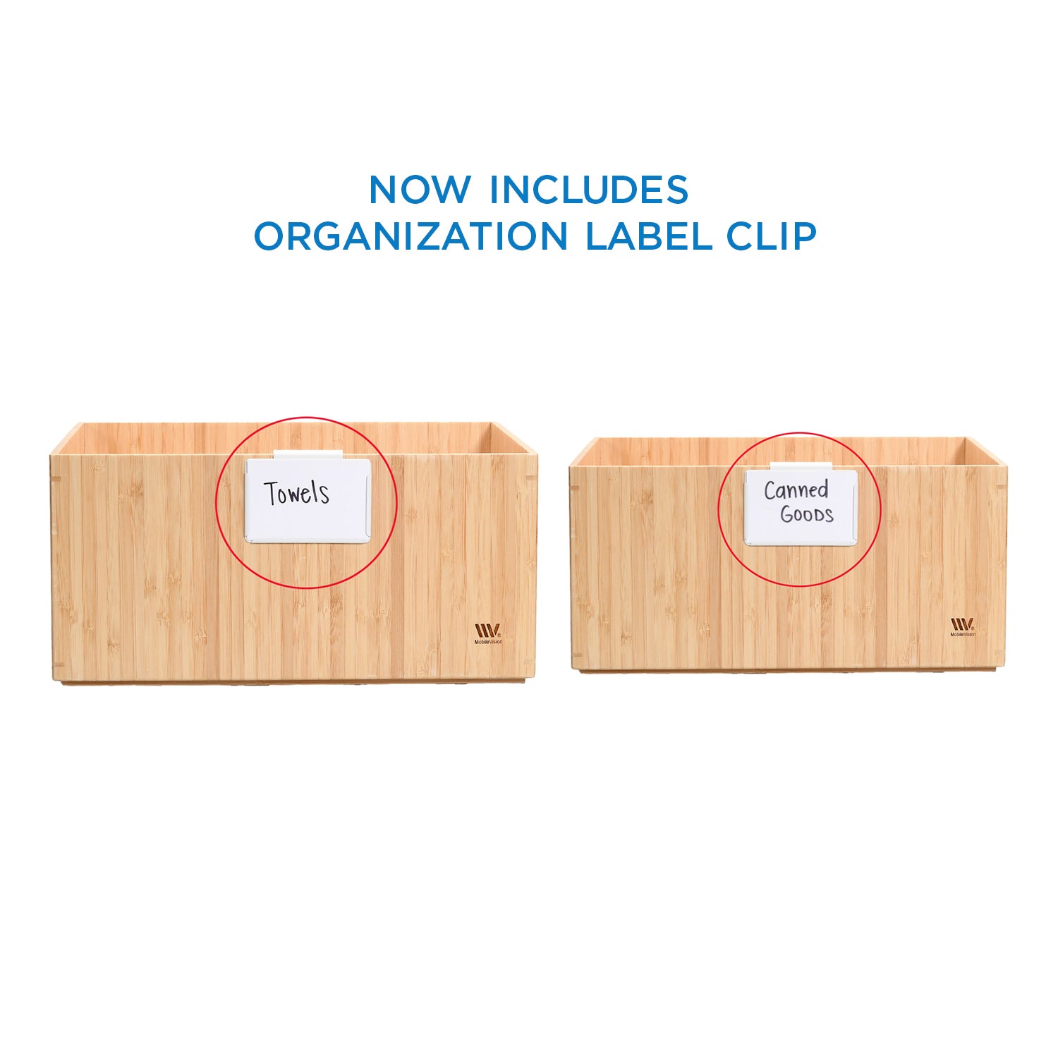 Bamboo Storage Box Combo Large and Small Box Included