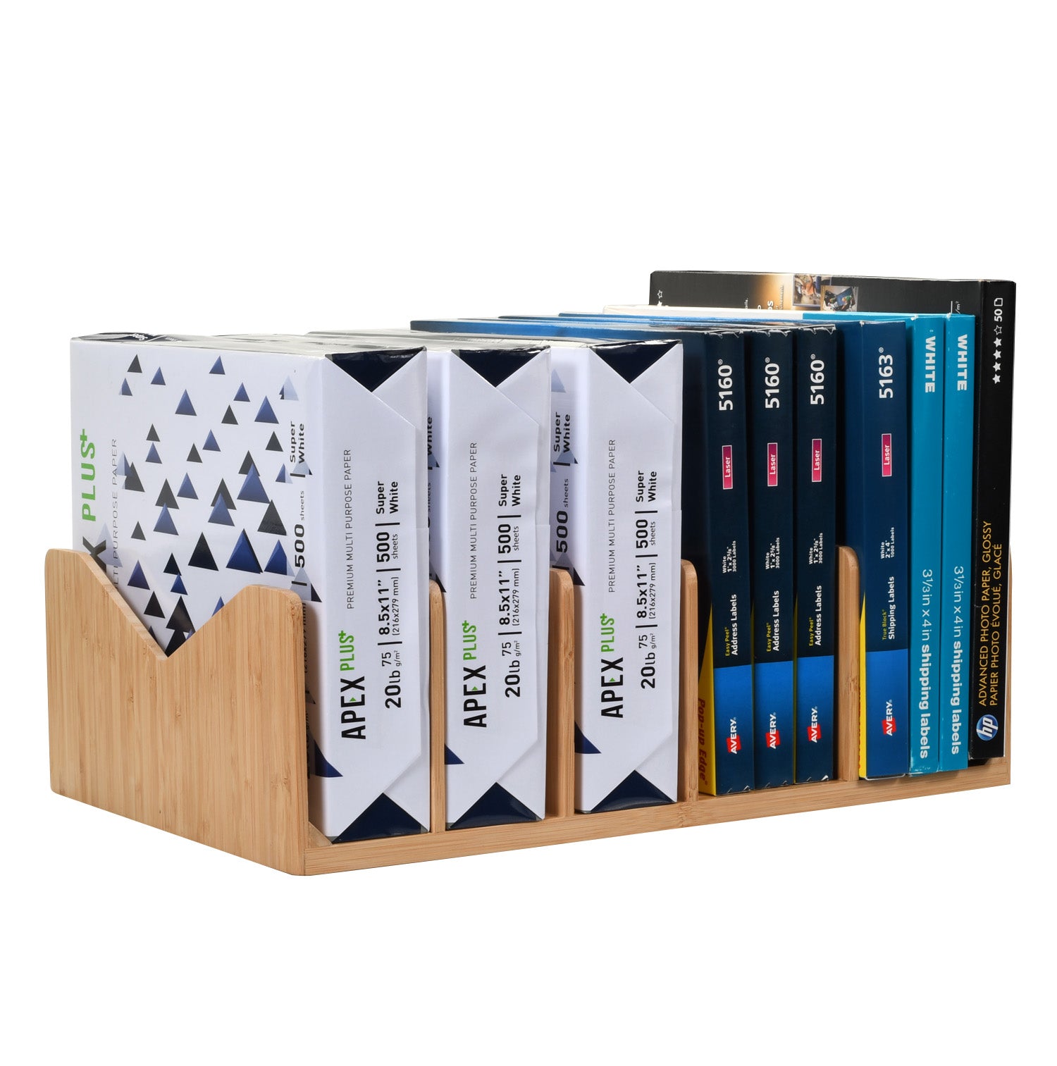 Bamboo Purse & Wallet Organizer