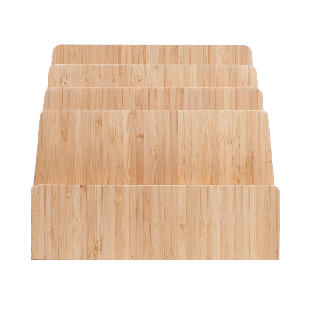 Bamboo Slim Stand and Charging Organizer