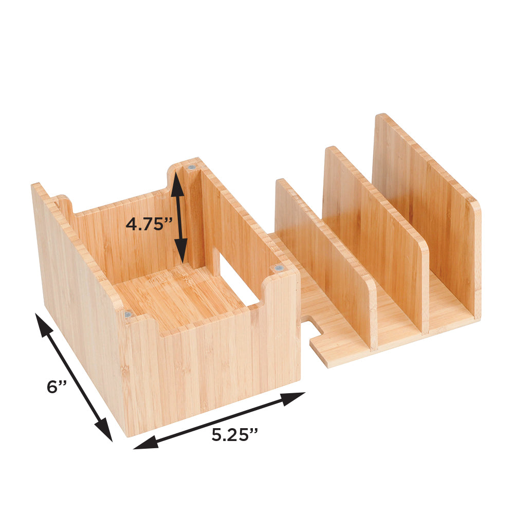 Bamboo Personal Stand & Powermod 5 USB Charger Combo