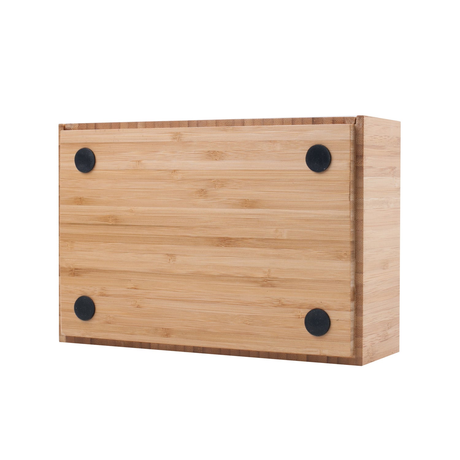 Bamboo Rotating Organizer with Drawer Combo