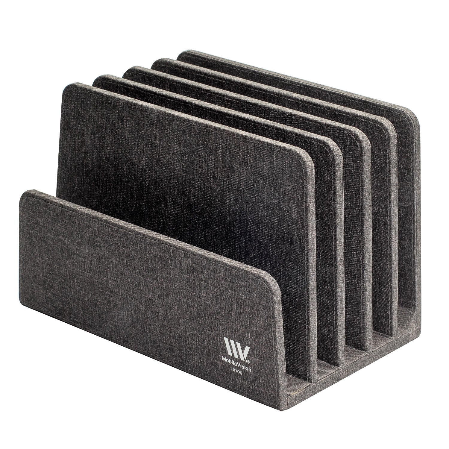 Executive Dark Gray 5 Slot Organizer