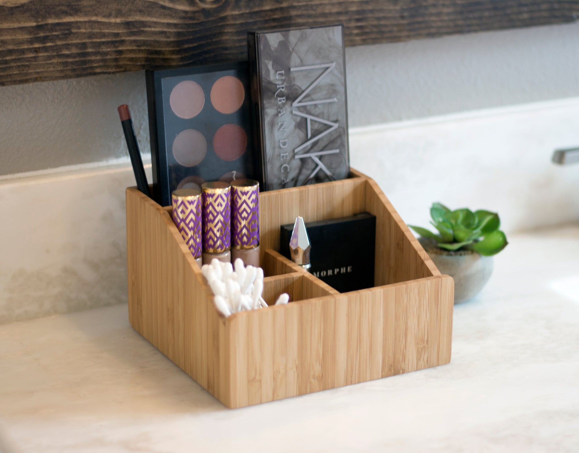 Bamboo Compact Organizer
