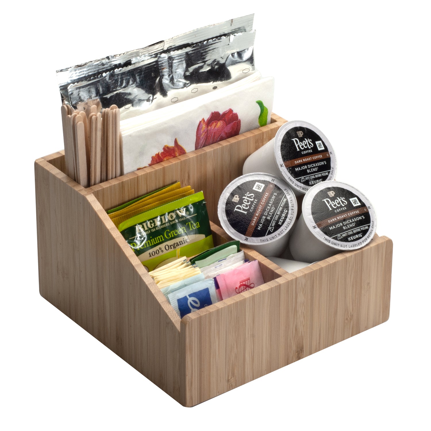 Bamboo Compact Organizer