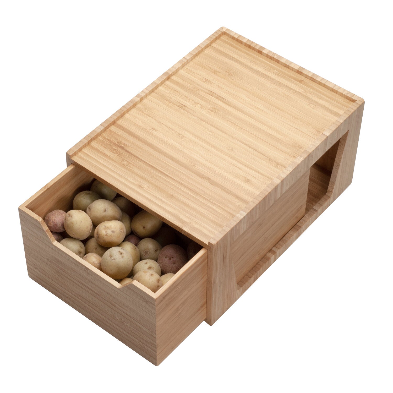 Bamboo Tall Drawer