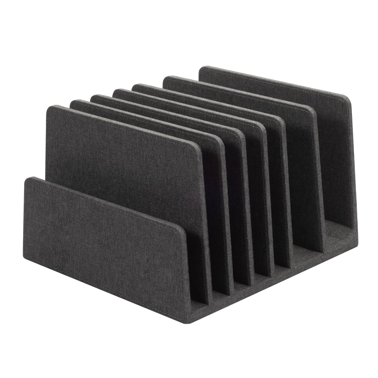 Executive Dark Gray 7 Slot Organizer