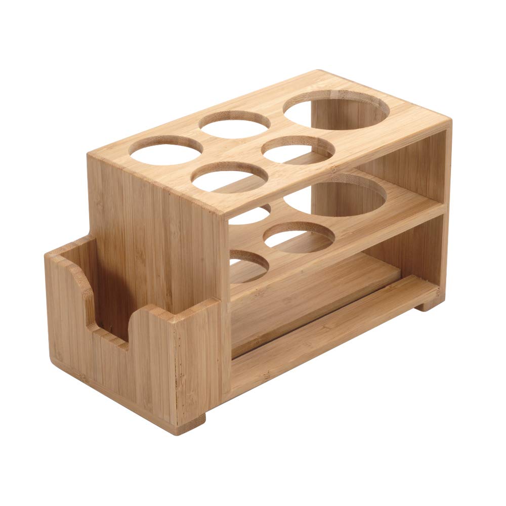 Bamboo Electric Toothbrush & Toothpaste Holder