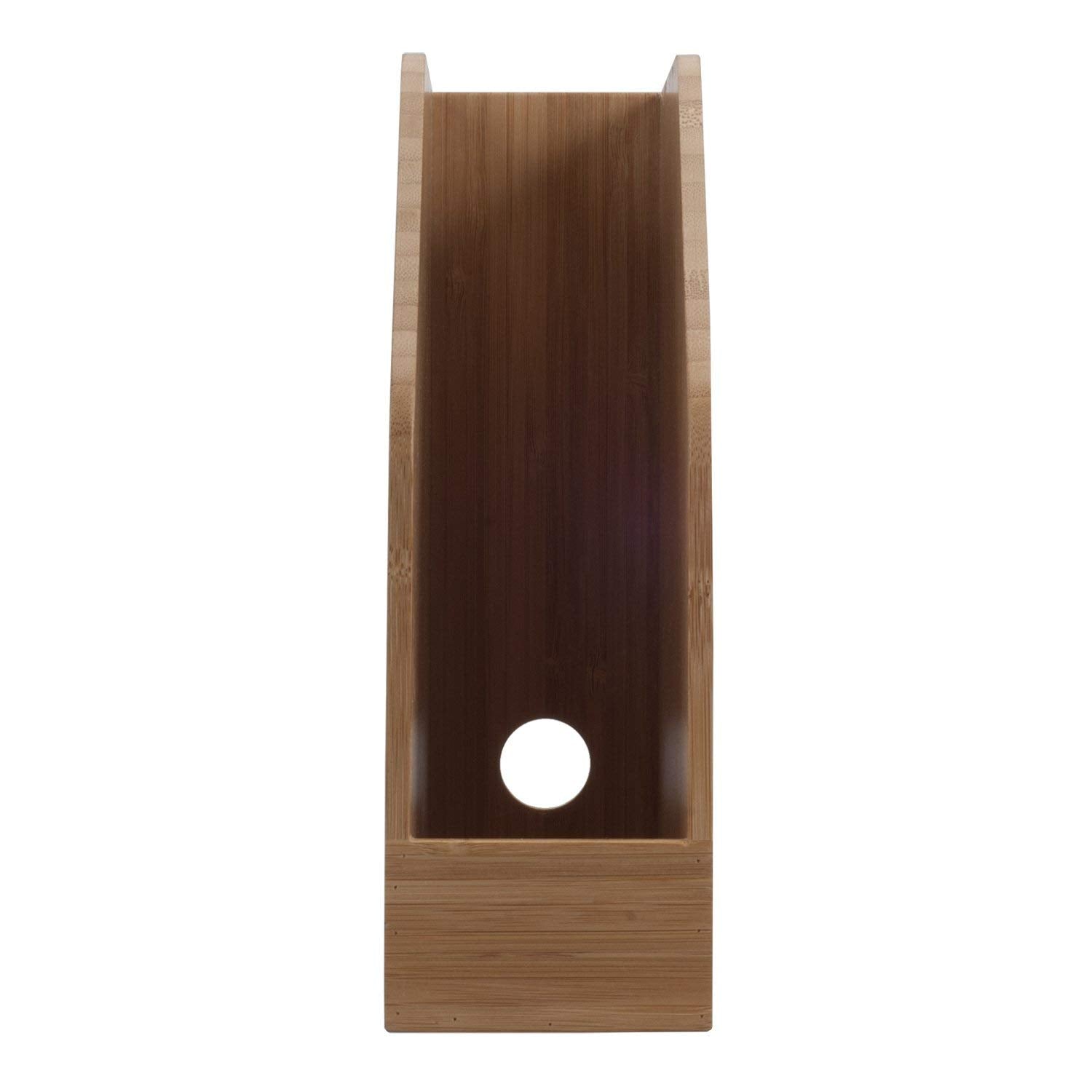 Bamboo Vertical Office Organizer 2 PC Set