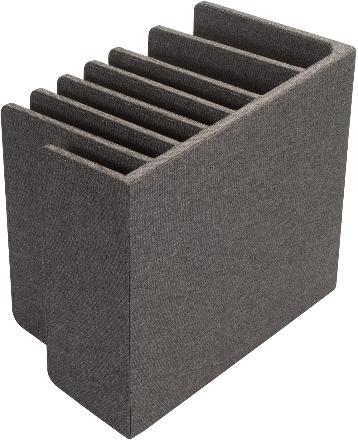 Executive Dark Gray 7 Slot Organizer