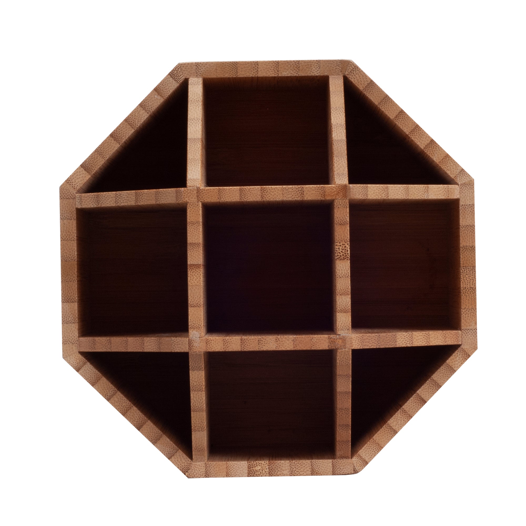 Bamboo Rotating Organizer