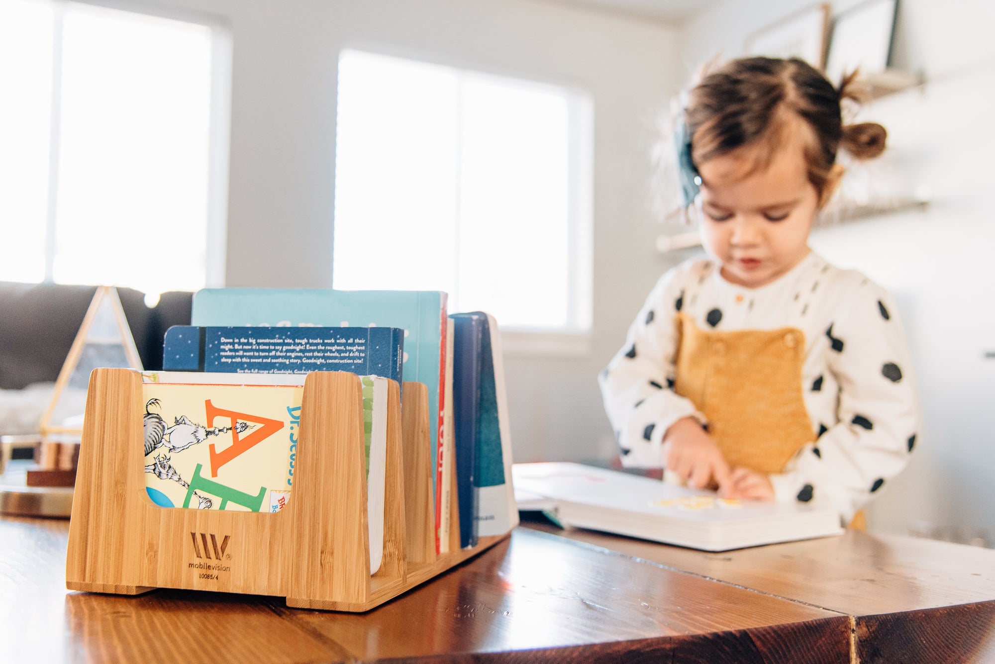 Bamboo Pot Lid Holder & Multi Purpose Organizer