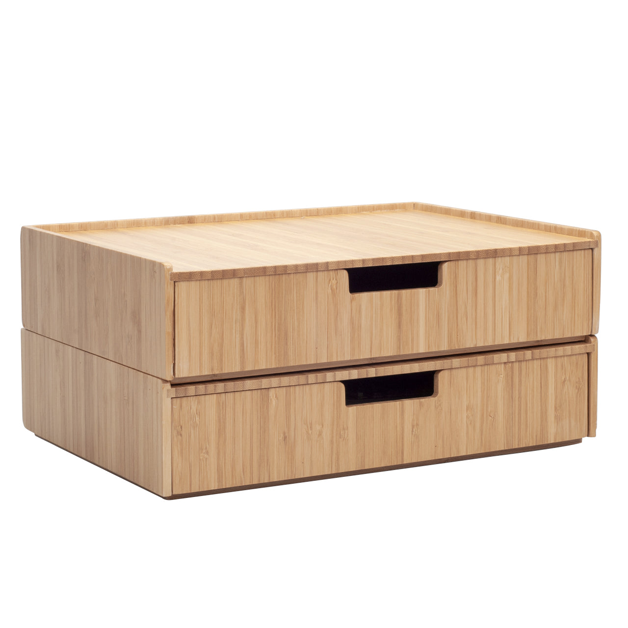 Bamboo Large Drawer 2 PC Set