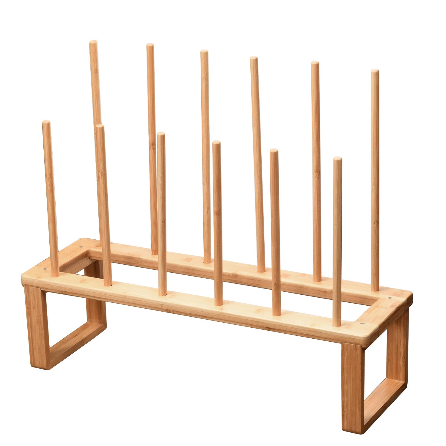 Elevated Bamboo Boot Rack & Shoe Organizer