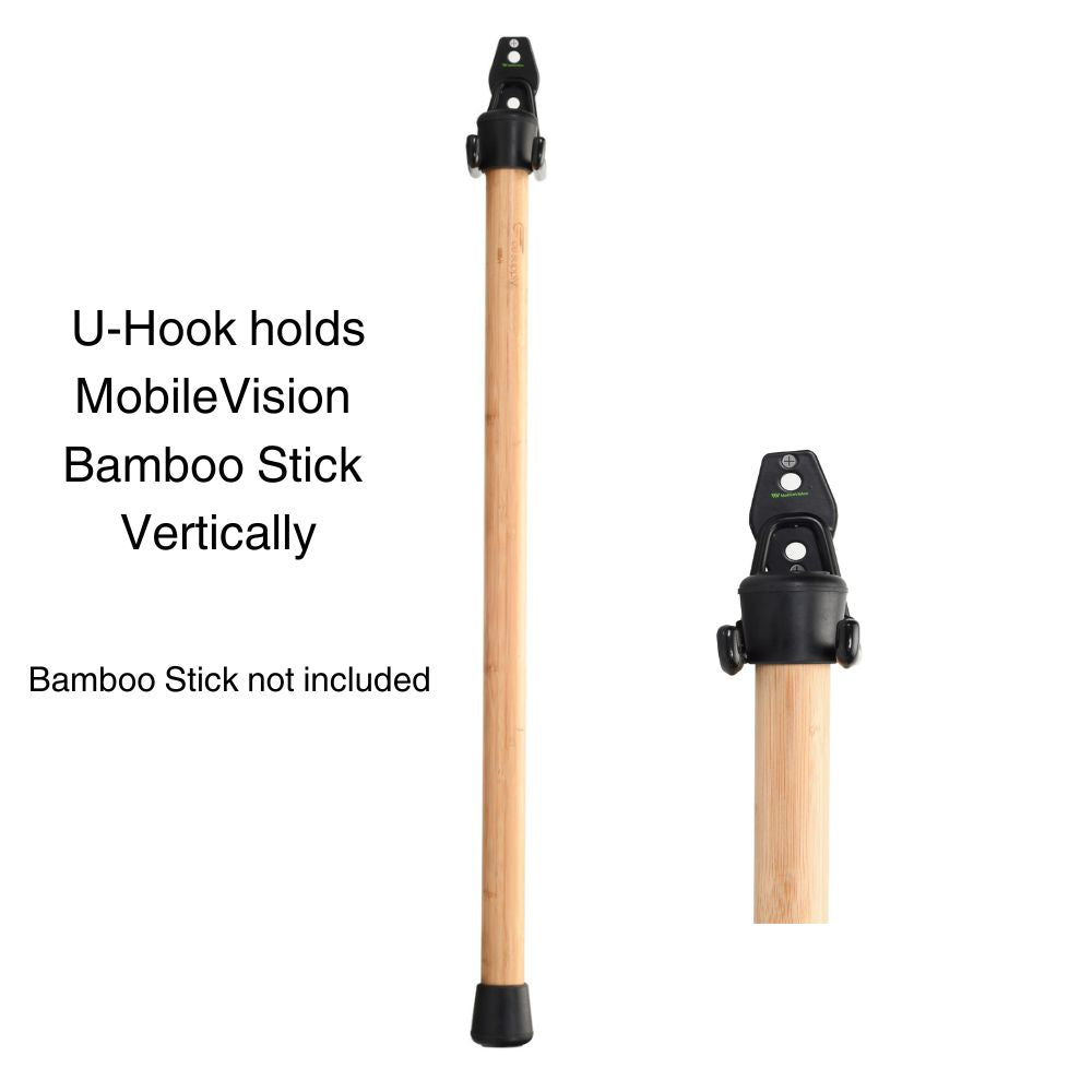 U-Hook for Bamboo Stick Storage