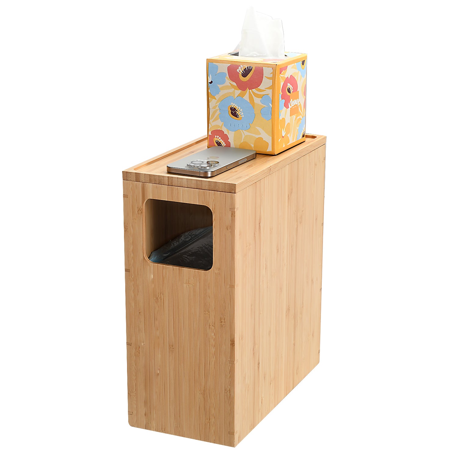 Bamboo Trash Can
