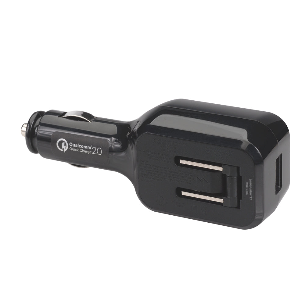 Powermod USB In-Vehicle DC Adapter and AC Wall Adapter Charger