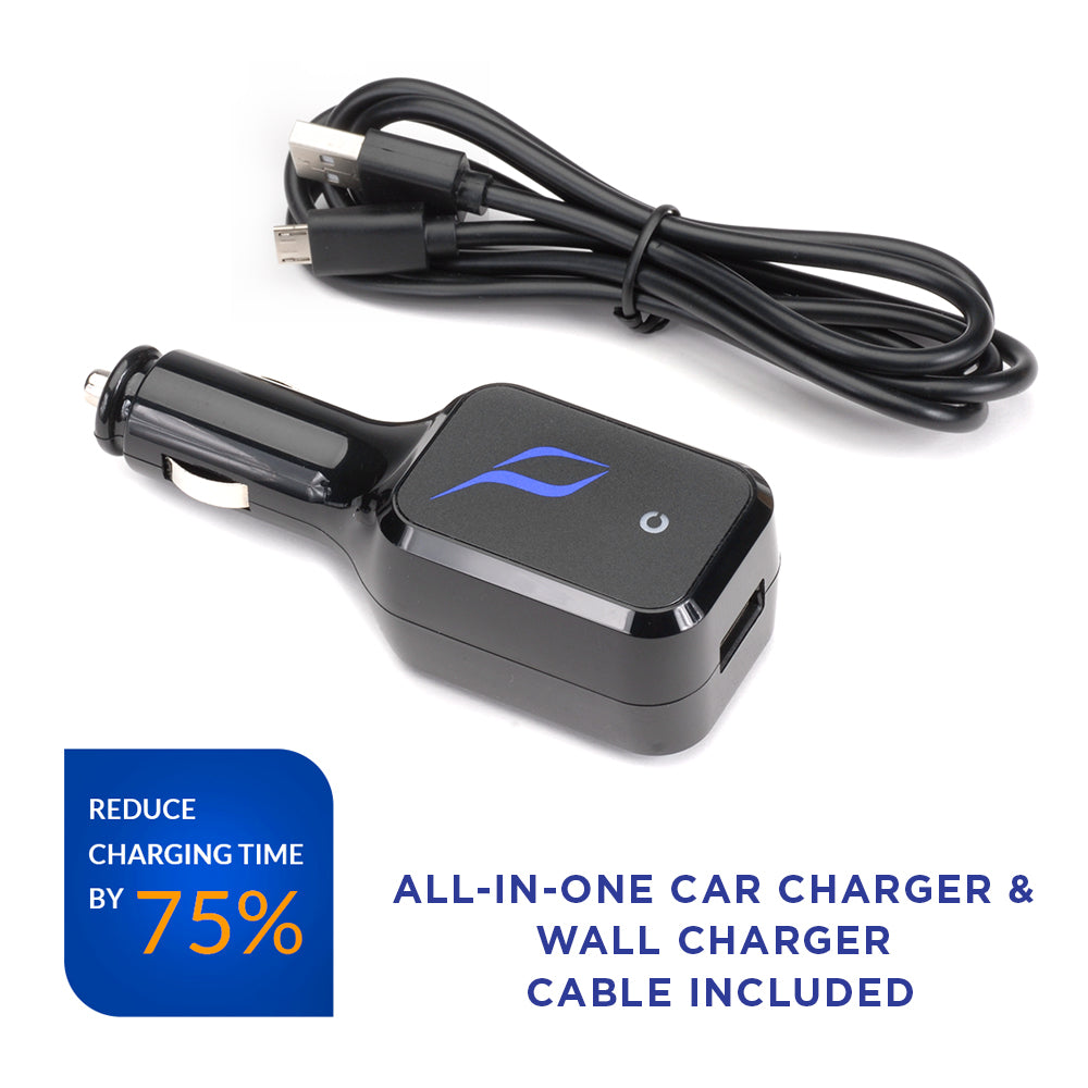 Powermod USB In-Vehicle DC Adapter and AC Wall Adapter Charger