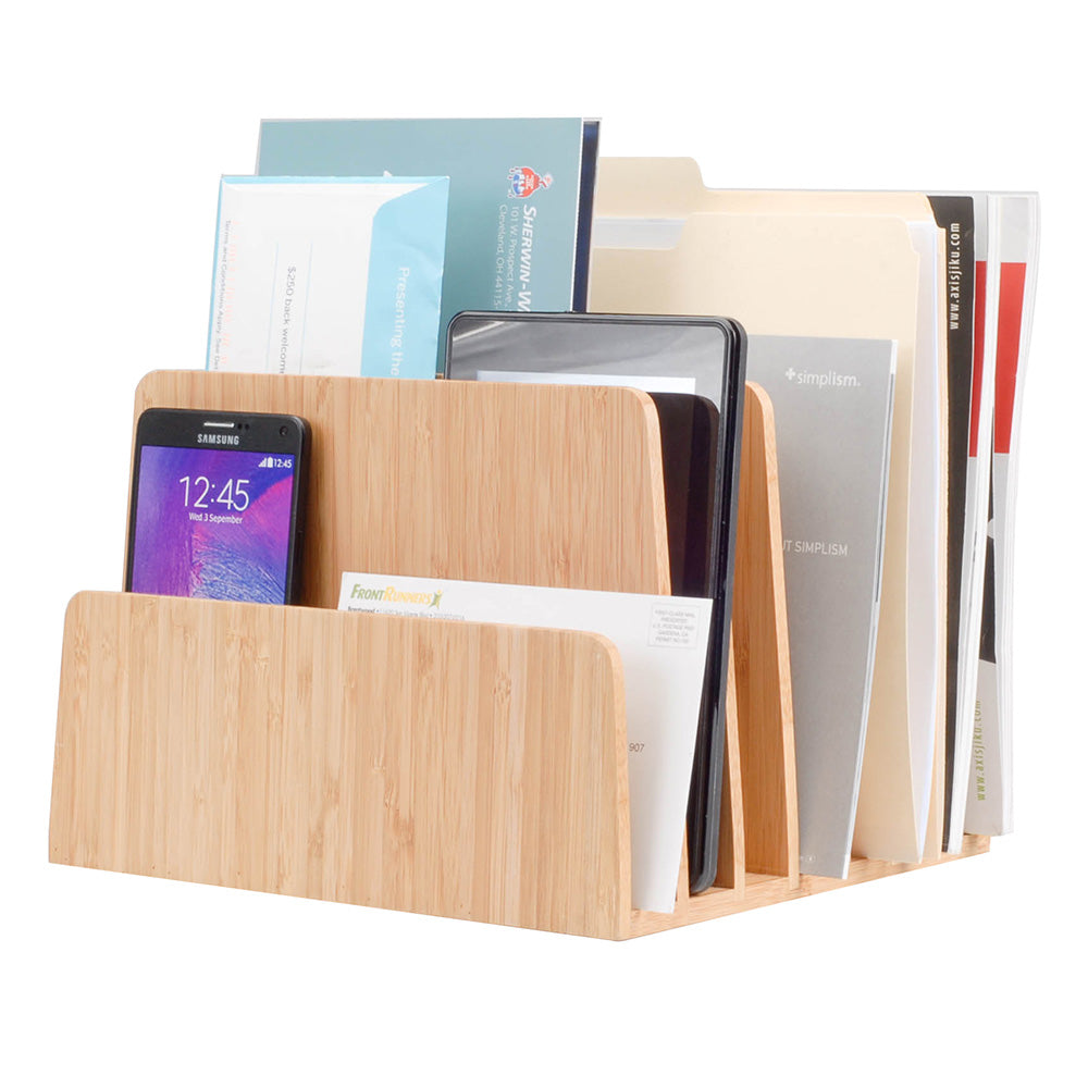 Bamboo 7 Slot Organizer