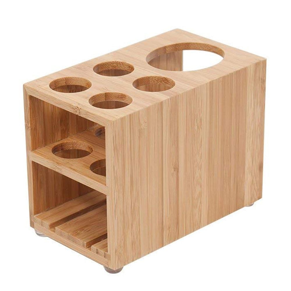 Bamboo Toothbrush & Toothpaste Holder