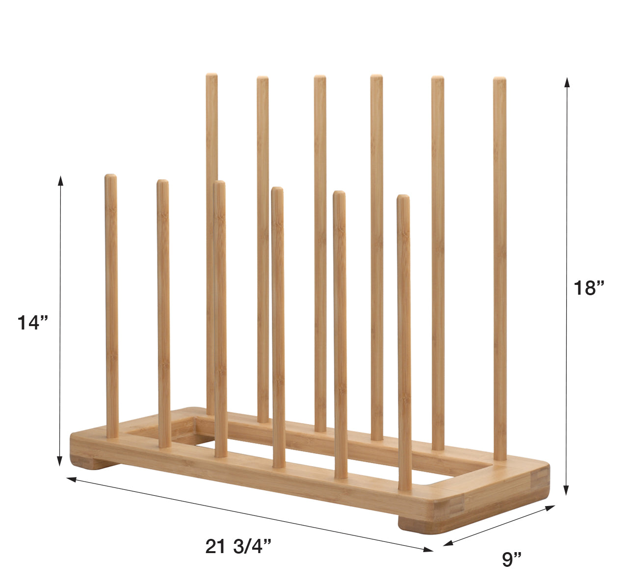 Bamboo Boot Rack & Shoe Organizer