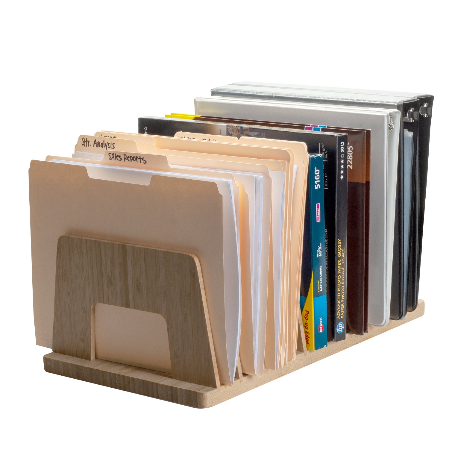 Bamboo 10 Slot Organizer